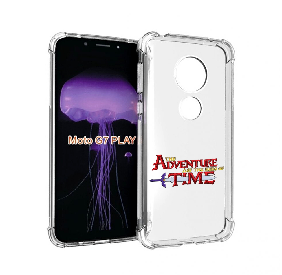 

Чехол MyPads время приключений логотип для Motorola Moto G7 Play, Прозрачный, Tocco
