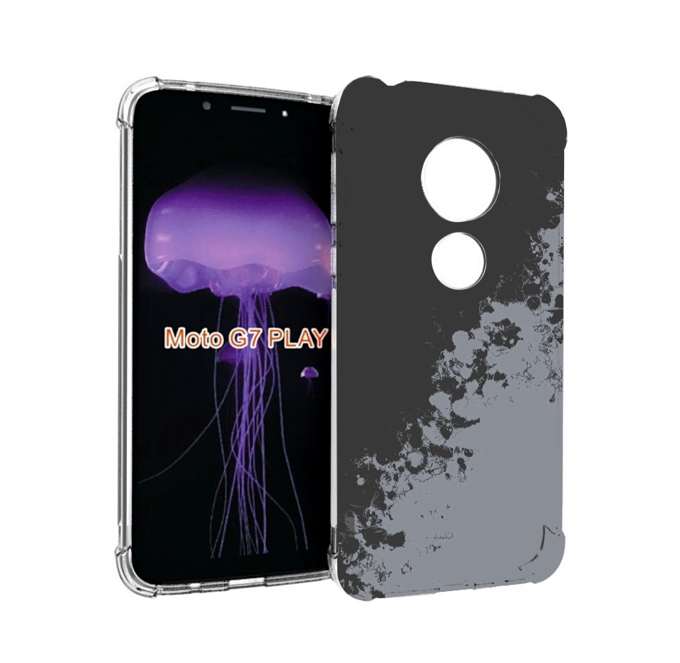 

Чехол MyPads серый-эстетичный для Motorola Moto G7 Play, Прозрачный, Tocco