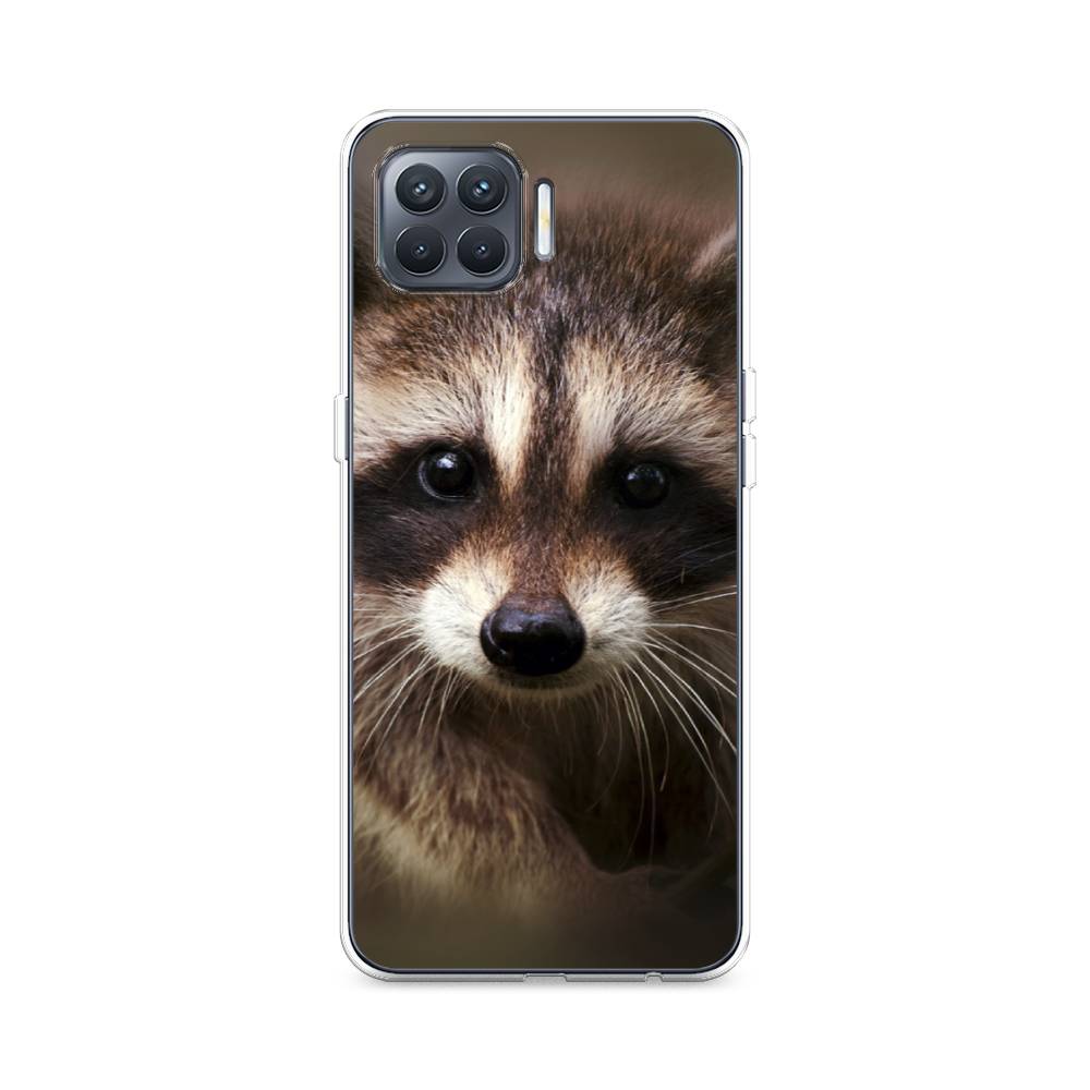 

Чехол Awog на Oppo Reno 4 Lite/A93 "Енот", Разноцветный, 255350-1
