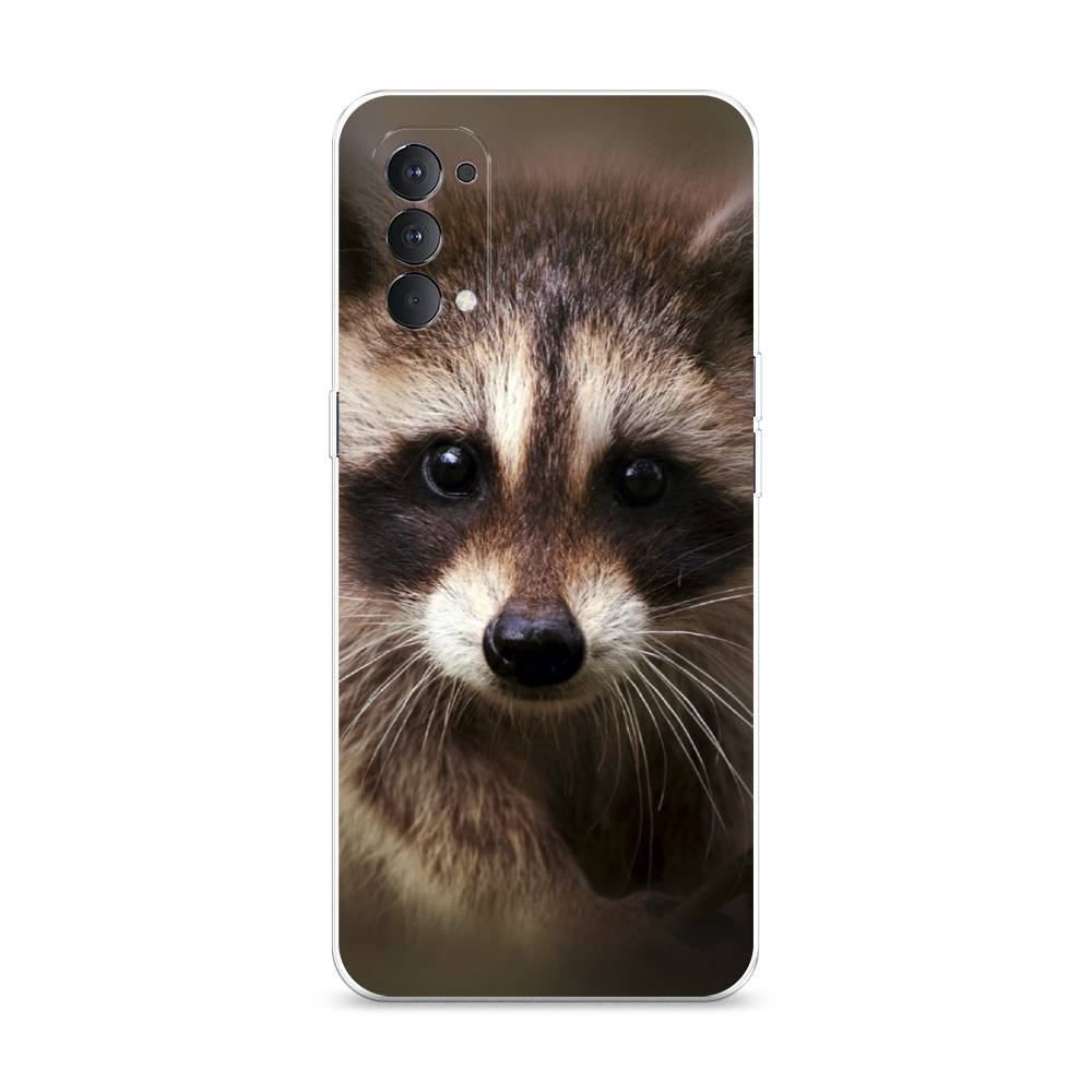 

Чехол Awog на Oppo Reno 4 4G "Енот", Разноцветный, 259450-1