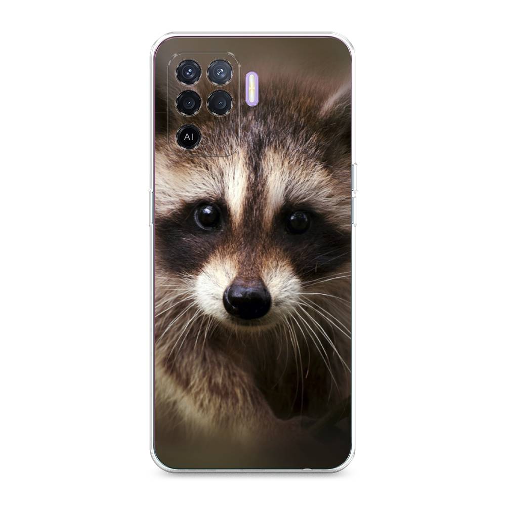 

Чехол Awog на Oppo Reno 5 Lite "Енот", Разноцветный, 255150-1