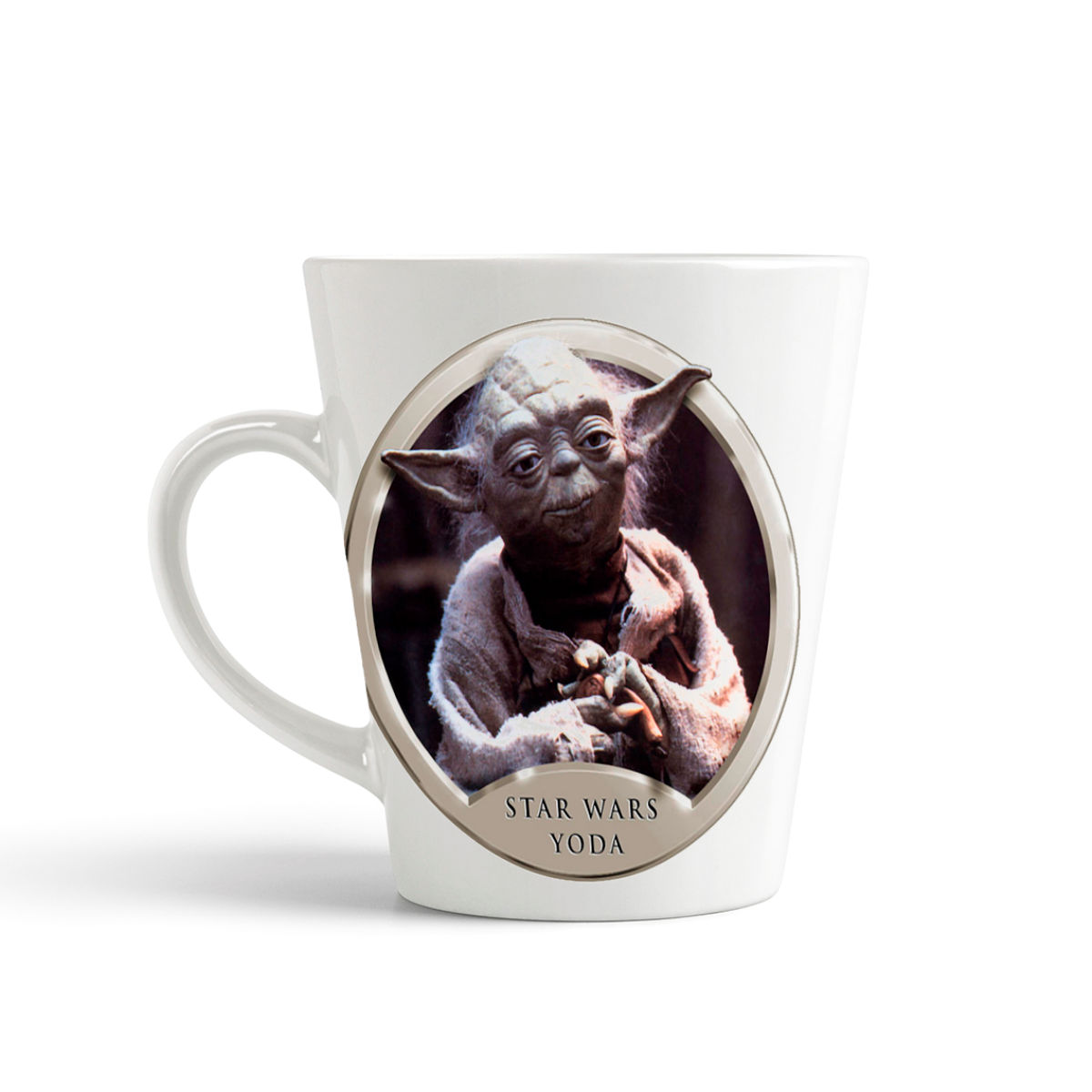 

Конусная кружка CoolPodarok звездные войны йода Star wars Yoda