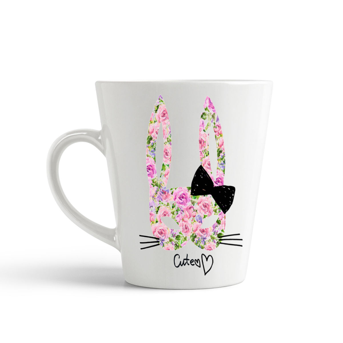 

Конусная кружка CoolPodarok Cute. Маска