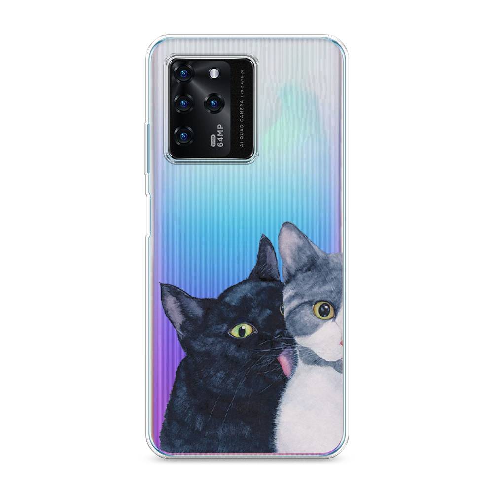 

Чехол Awog на ZTE Blade V30 / ЗТЕ Блэйд V30 "Кошачья любовь", Разноцветный, 135350-1