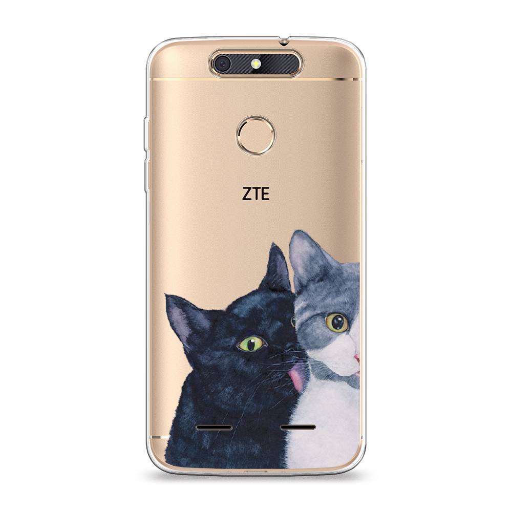 

Чехол Awog на ZTE Blade V8 mini / ЗТЕ Блэйд V8 mini "Кошачья любовь", 131950-1