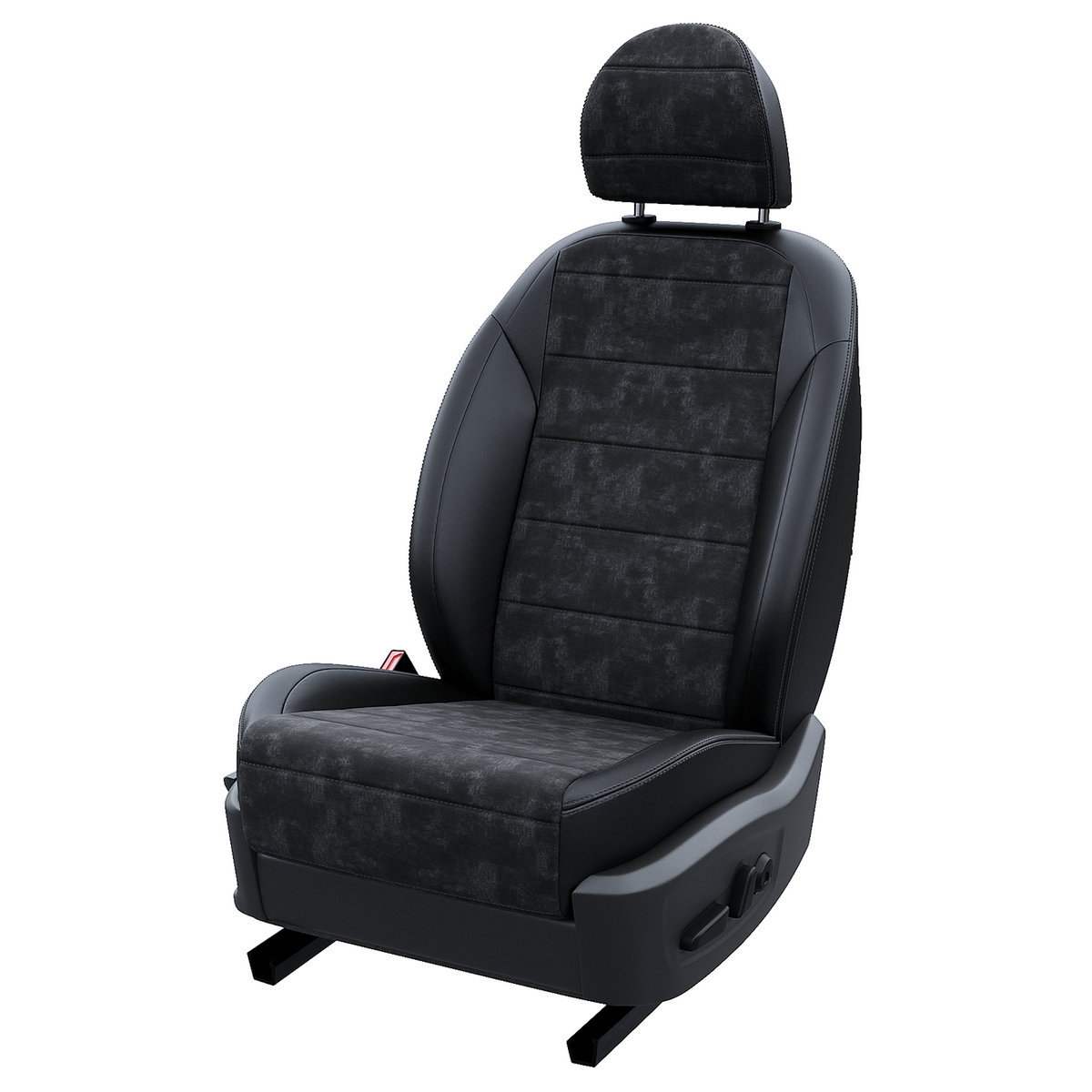 

Чехлы на сиденья АвтоЛето для Nissan Almera 2 2000-2006 LA13292C273 Алькантара Черный, LA1329