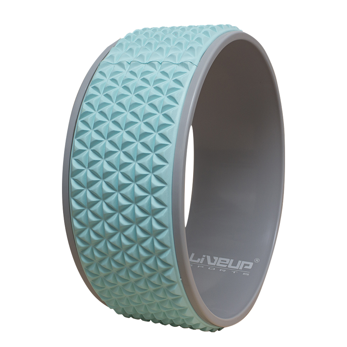 Кольцо для йоги LiveUp LS3750 голубое 33*13 см