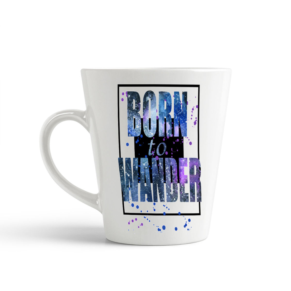 

Конусная кружка CoolPodarok Born to wander