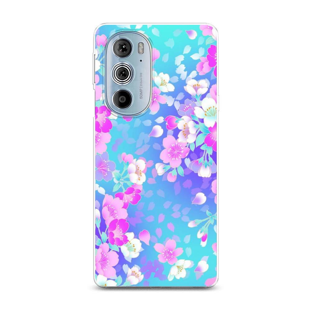 

Чехол Awog на Motorola Edge 30 Pro "Яблоневые цветы", Разноцветный, 243350-8