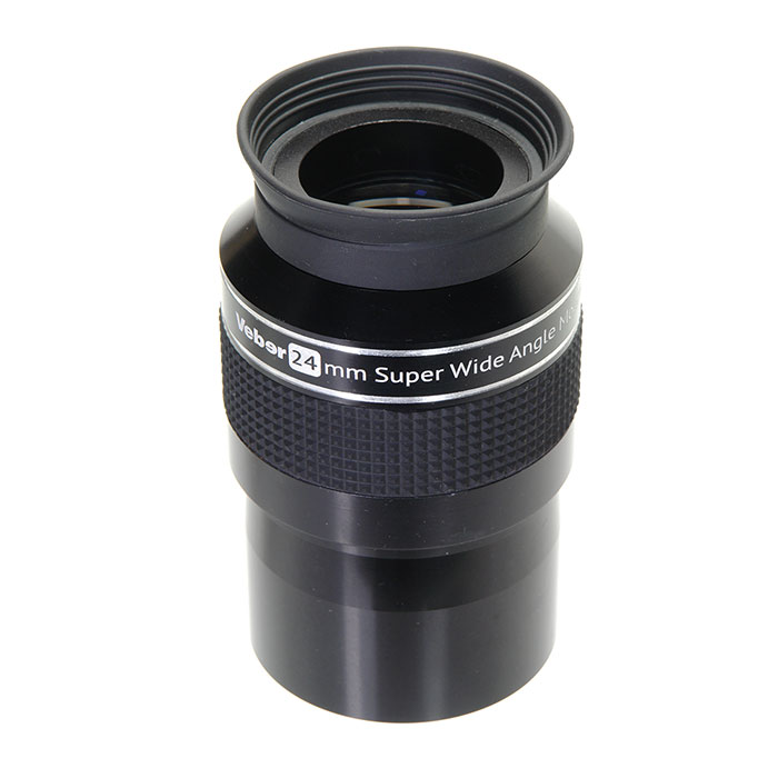 

Окуляр для телескопа Veber 24mm SWA ERFLE 2, Черный, Swa Erfle