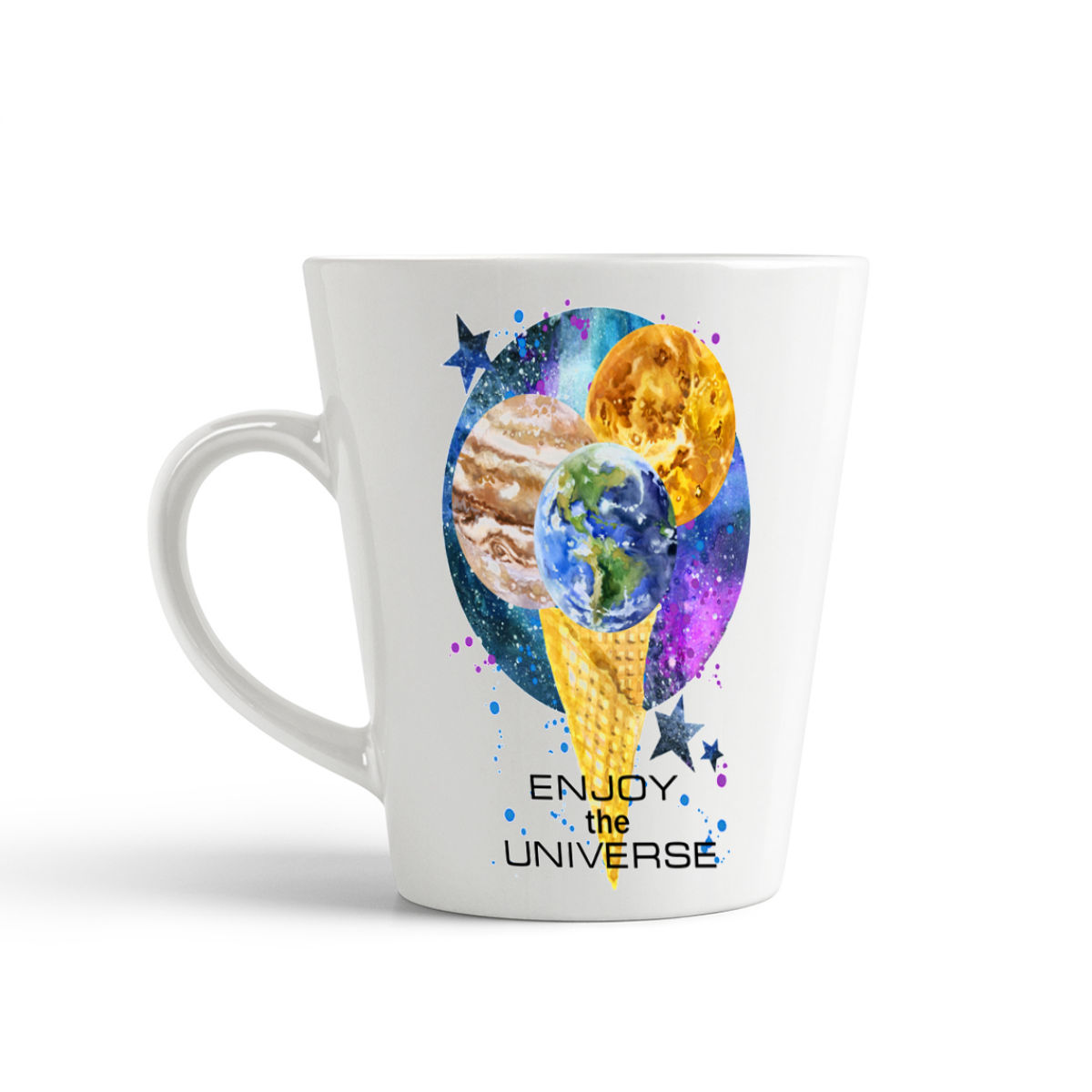 

Конусная кружка CoolPodarok Enjoy the universe3