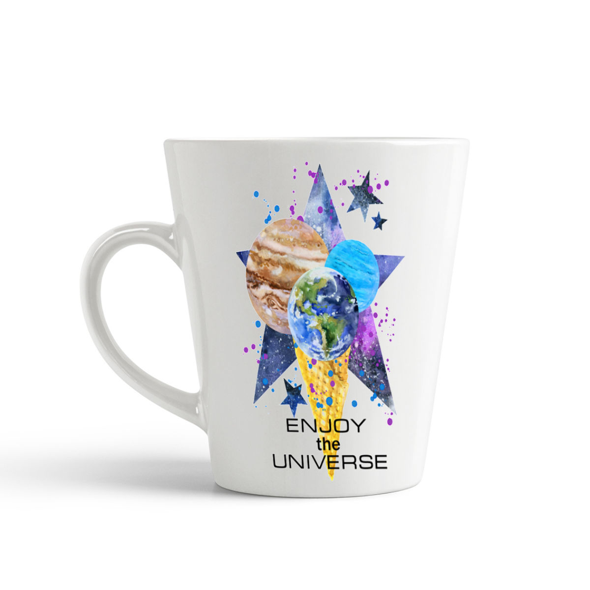 

Конусная кружка CoolPodarok Enjoy the universe5