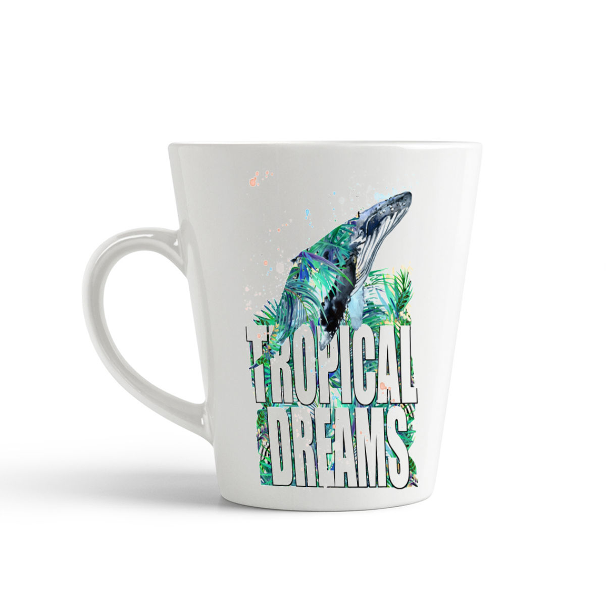 фото Конусная кружка coolpodarok tropical dreams