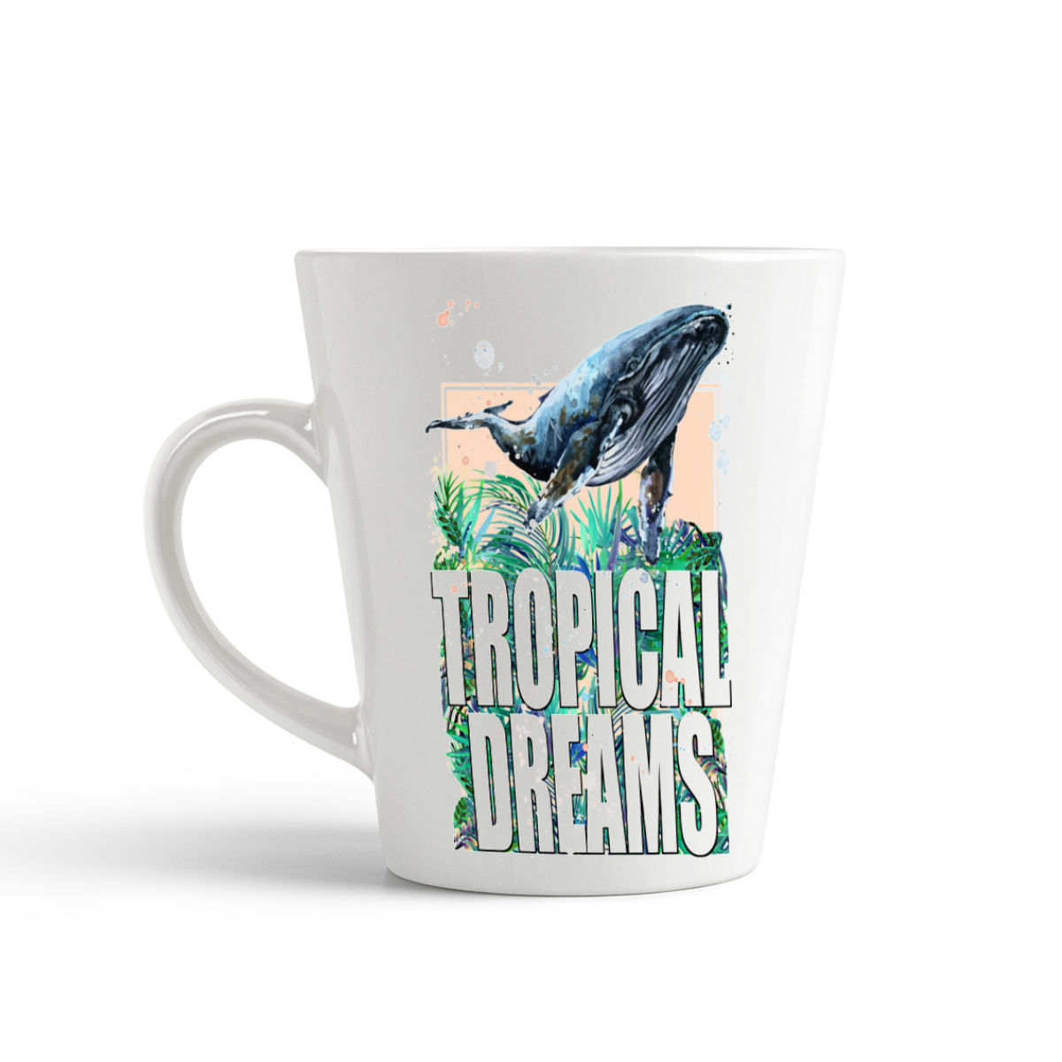 Конусная кружка CoolPodarok Tropical dreams2