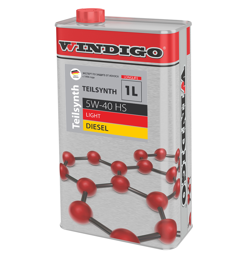 WINDIGO WINDIGO TELESYNTH HS 5W-40 Diesel LIGHT (1 литр)