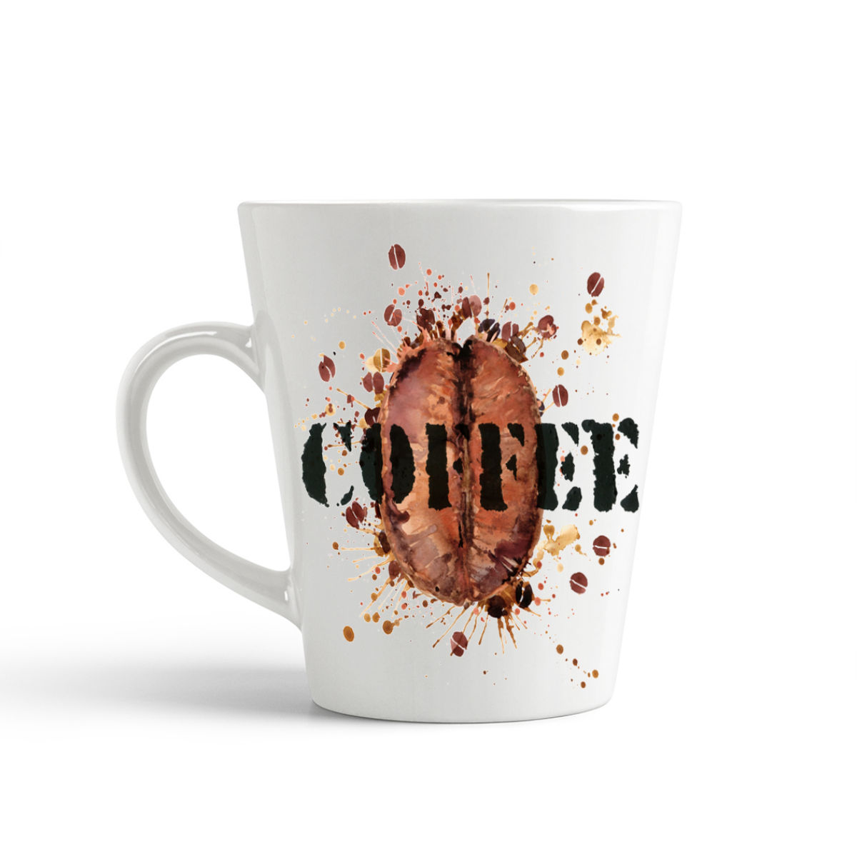 

Конусная кружка CoolPodarok Краски. Кофее. Coffee