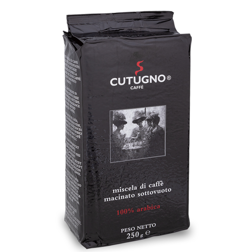 Кофе молотый Cutugno Nero 100% Арабика, 250 г