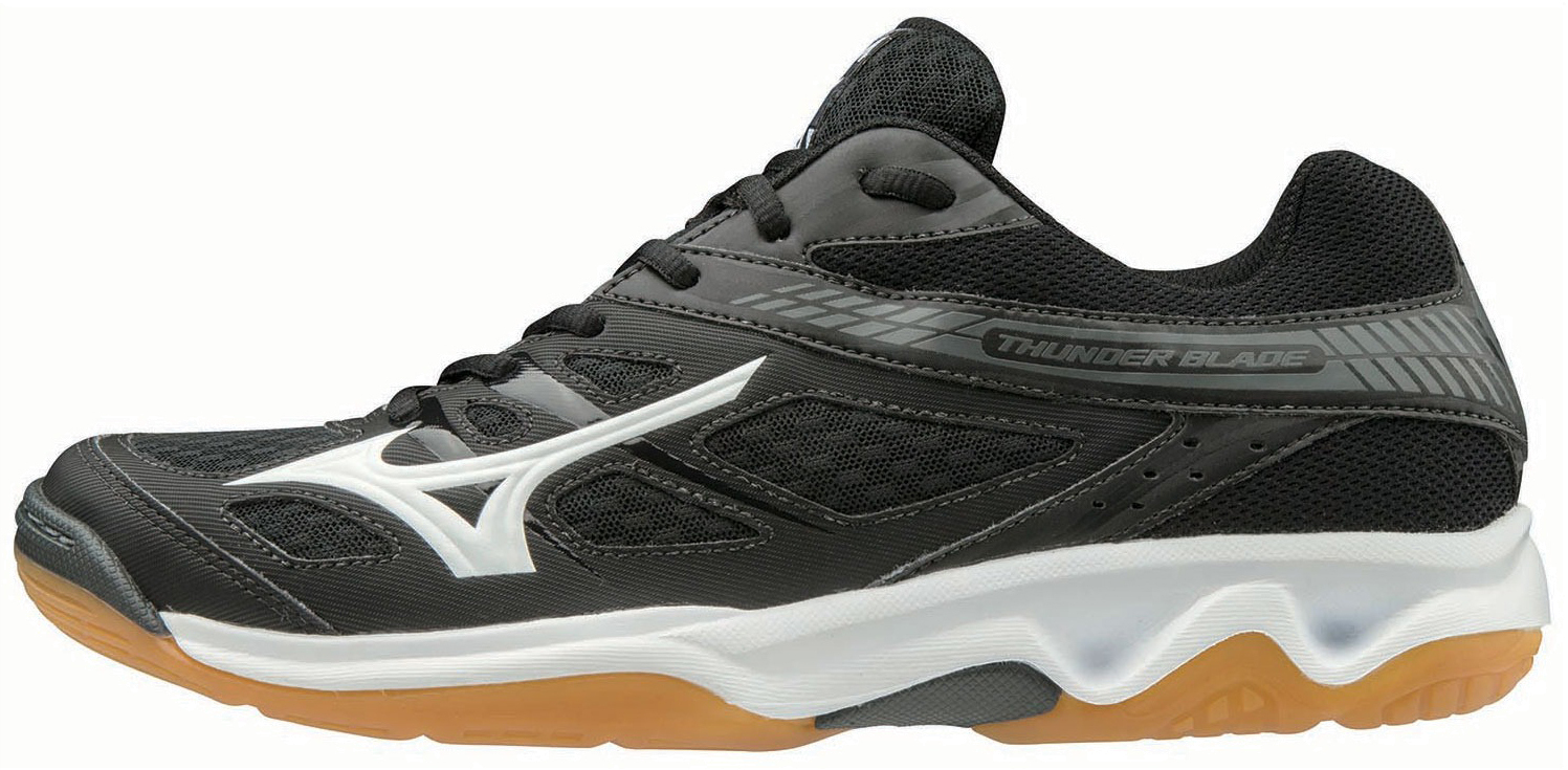 

Кроссовки мужские Mizuno Thunder Blade черные 7 UK, Thunder Blade
