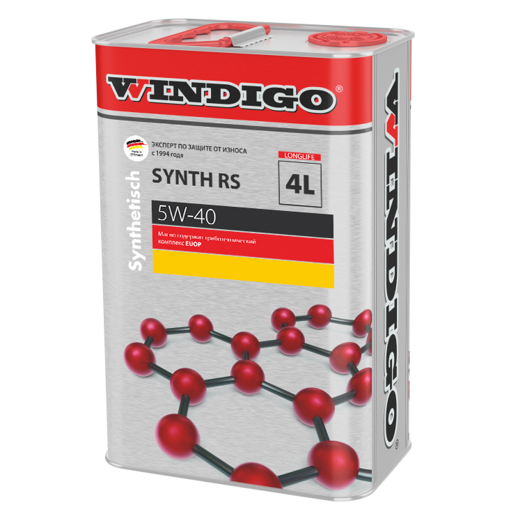 WINDIGO WINDIGO SYNTH RS 5W-40 (4 литра)