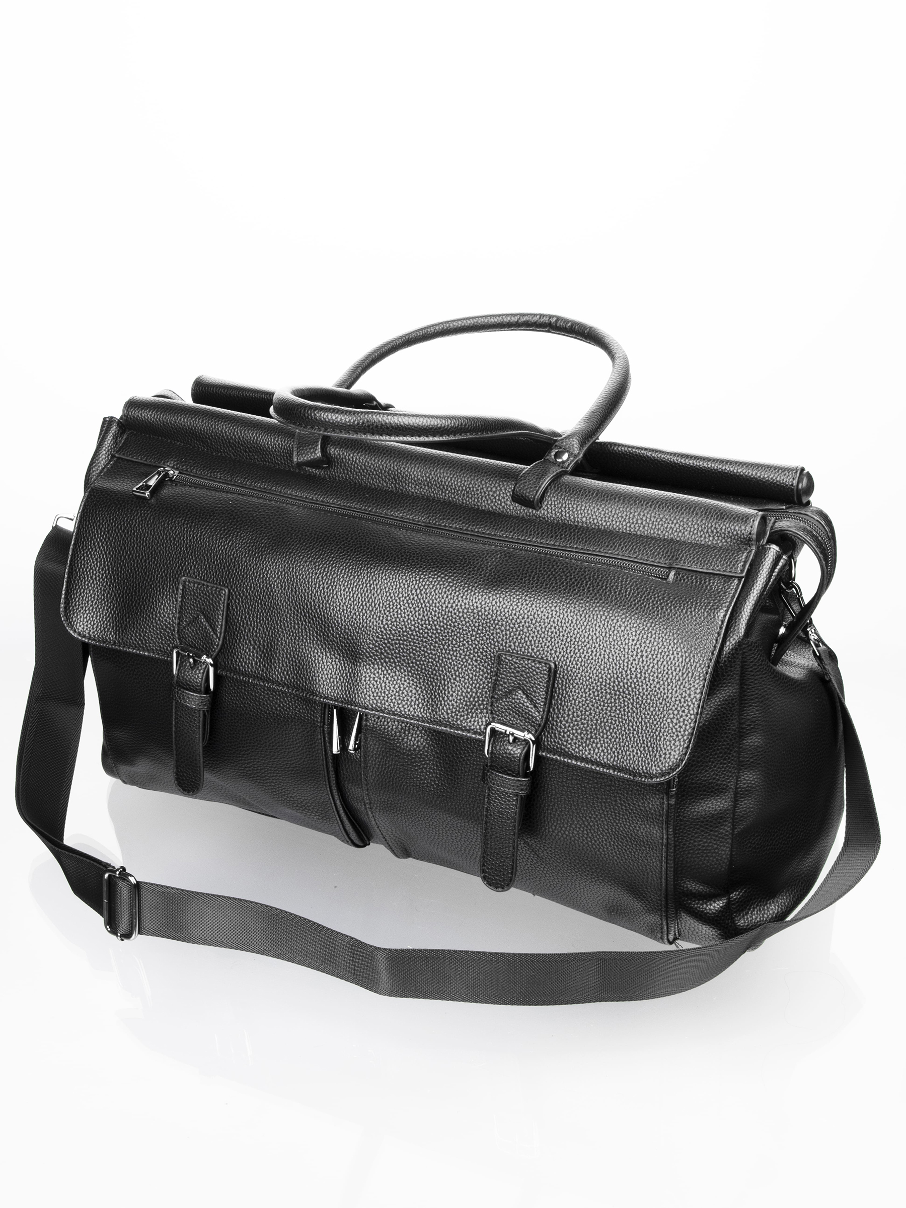 Дорожная сумка унисекс AV Bags Bag08 черная, 50х32х21 см