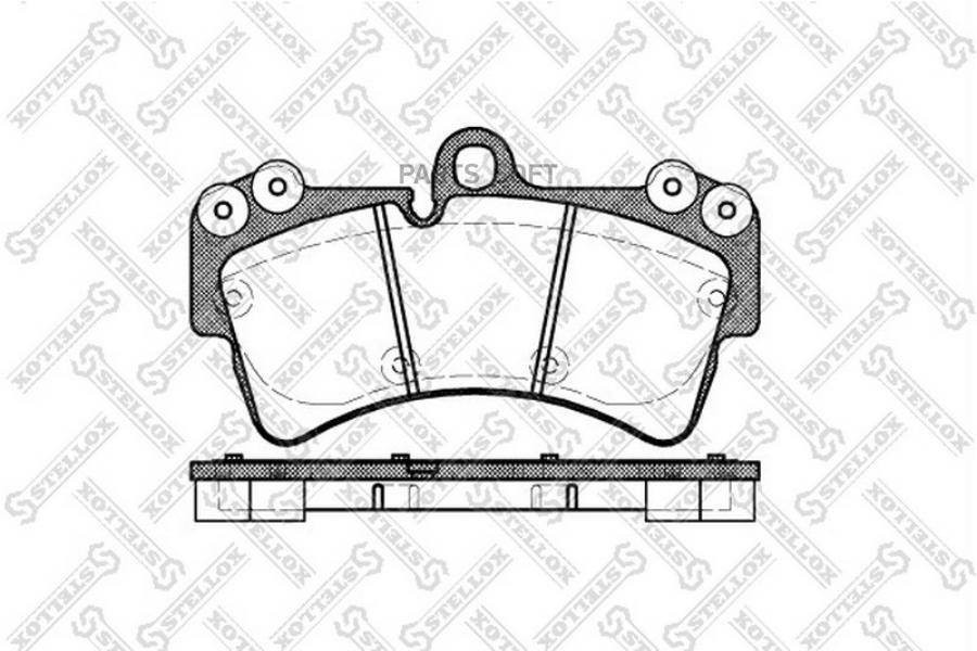 

Тормозные колодки Stellox 1006000BSX