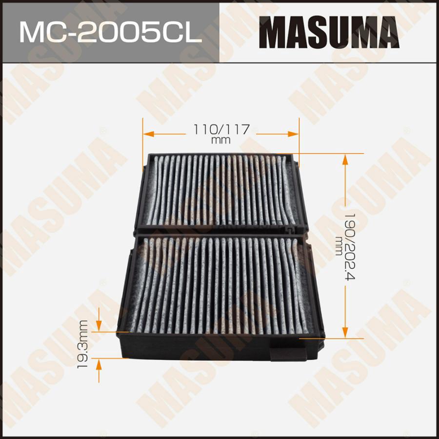 

MASUMA 'MC2005CL Фильтр салона TOYOTA MARK II,CHASER,CRESTA с актив.углём 1шт