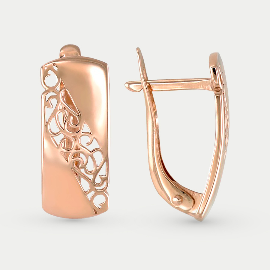 

Серьги из красного золота ДИАНА С-2365, С-2365