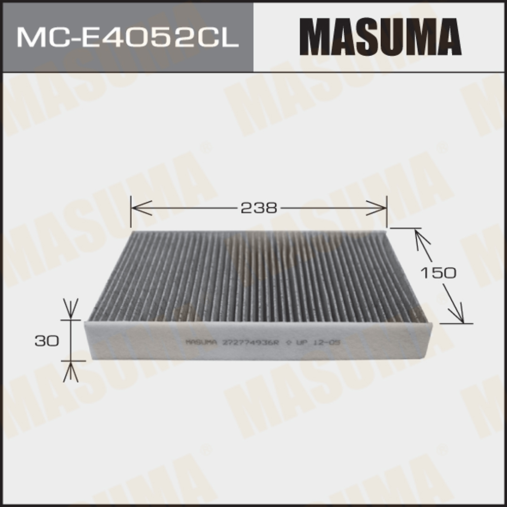 

MASUMA 'MCE4052CL Фильтр салона угольный 1шт