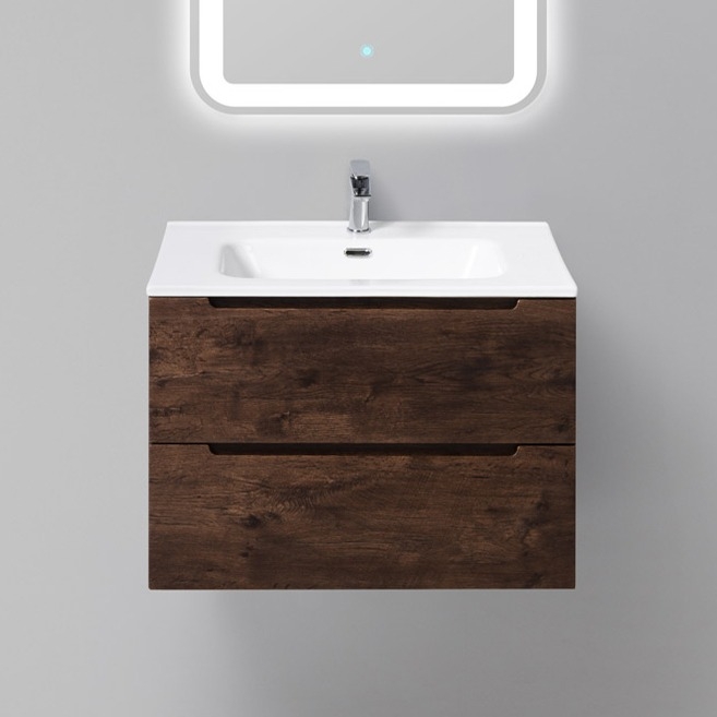 

Тумба с раковиной BelBagno Etna 70 rovere moro