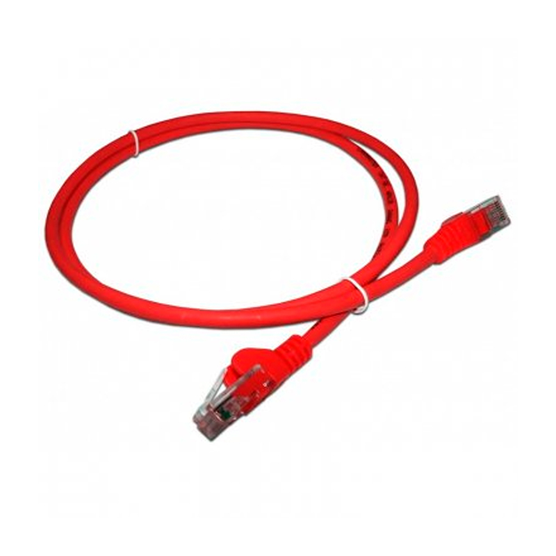 

Кабель NoBrand RJ45 - RJ45 вилка-вилка 2м (LAN-PC45/U5E-2.0-RD) красный