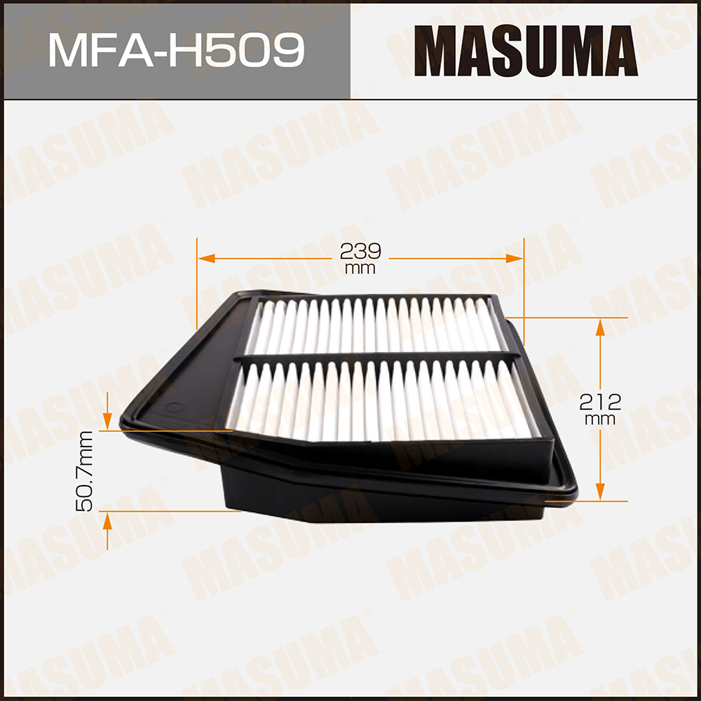 

MASUMA 'MFAH509 Фильтр возд.HONDA ACCORD VIII 2.4 2008-2013 1шт