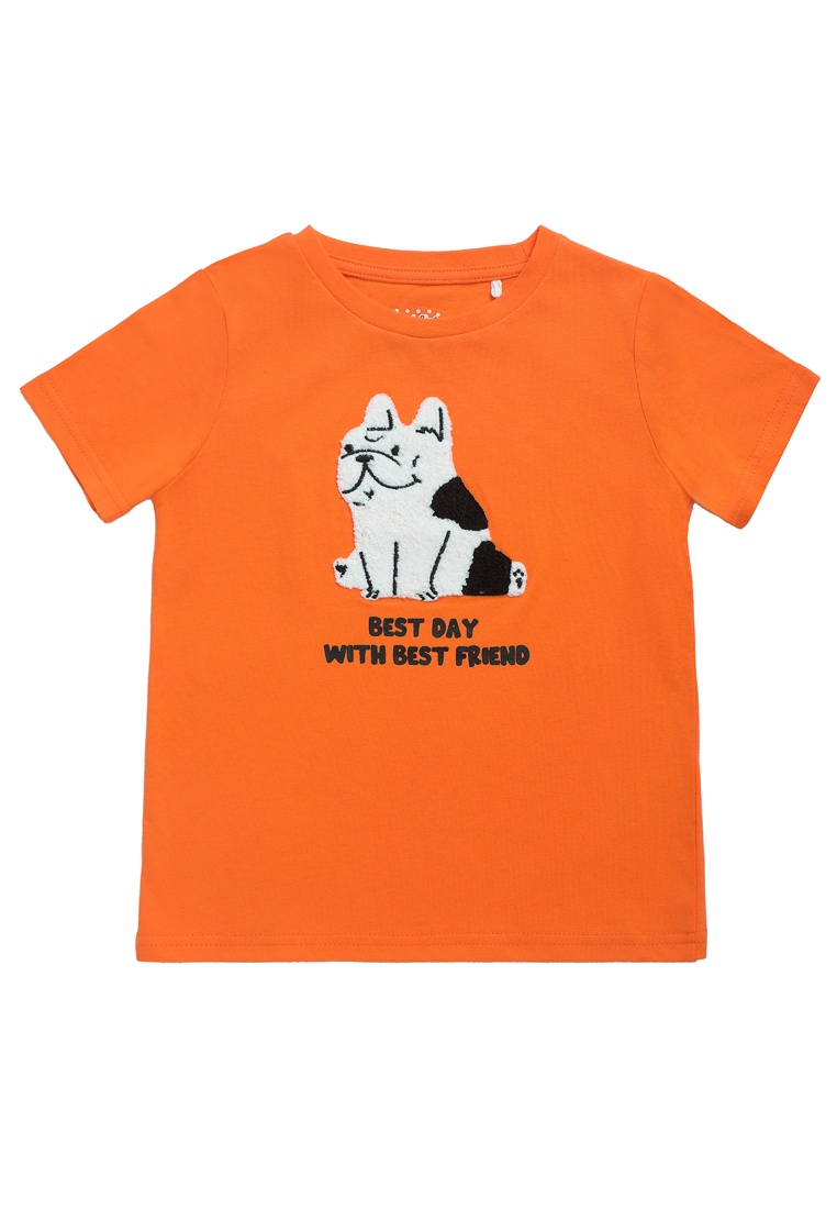 

Футболка детская Max&Jessi SS23C21100518, оранжевый, 116, SS23C21100518
