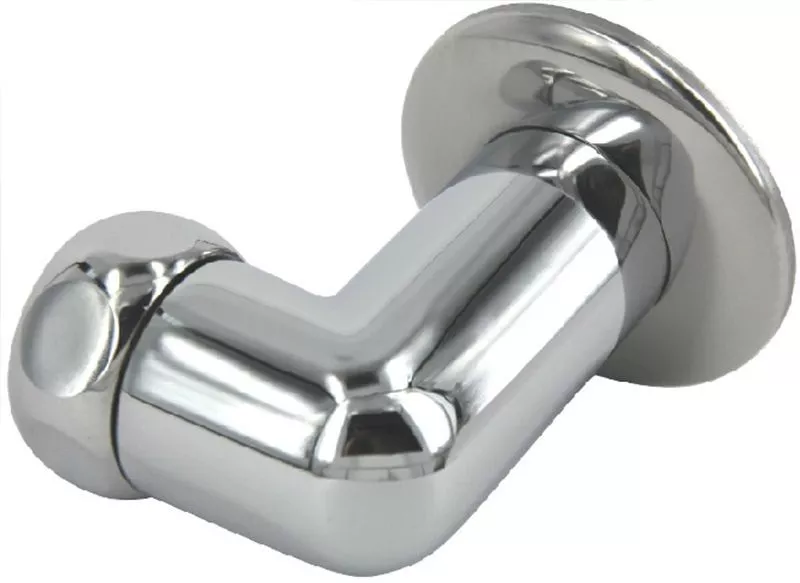 

Соединение для полотенцесушителя угловое, хром 1"x1/2" с отражателем