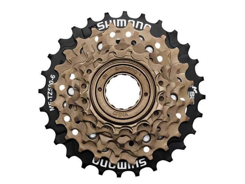 Трещотка MF-TZ500-CP Shimano 6 ск 14-28520047 1621₽