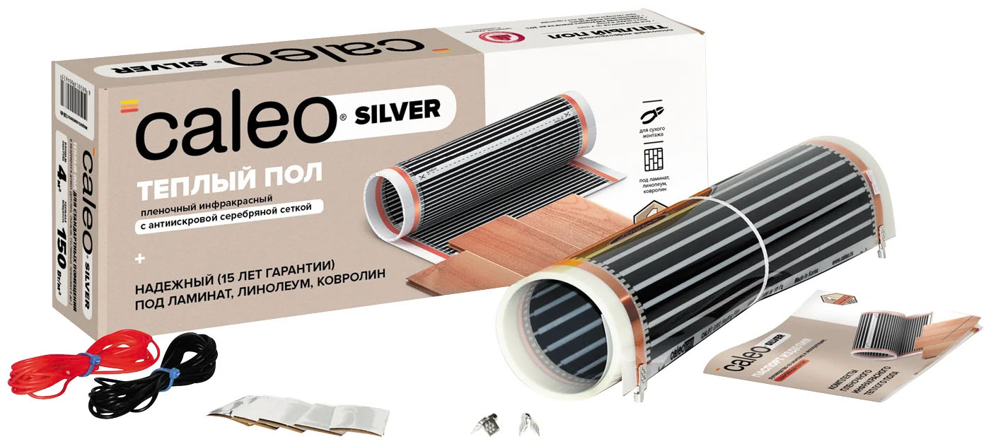 

CALEO Silver теплый пол пленочный инфракрасный 150Вт/900Вт (6 кв.м)