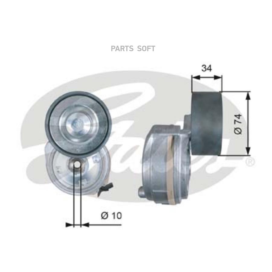 

Натяжитель ремня Gates t38638