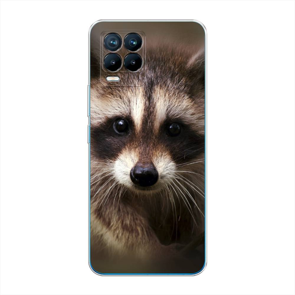

Чехол Awog на Realme 8/8 Pro "Енот", Разноцветный, 255550-1