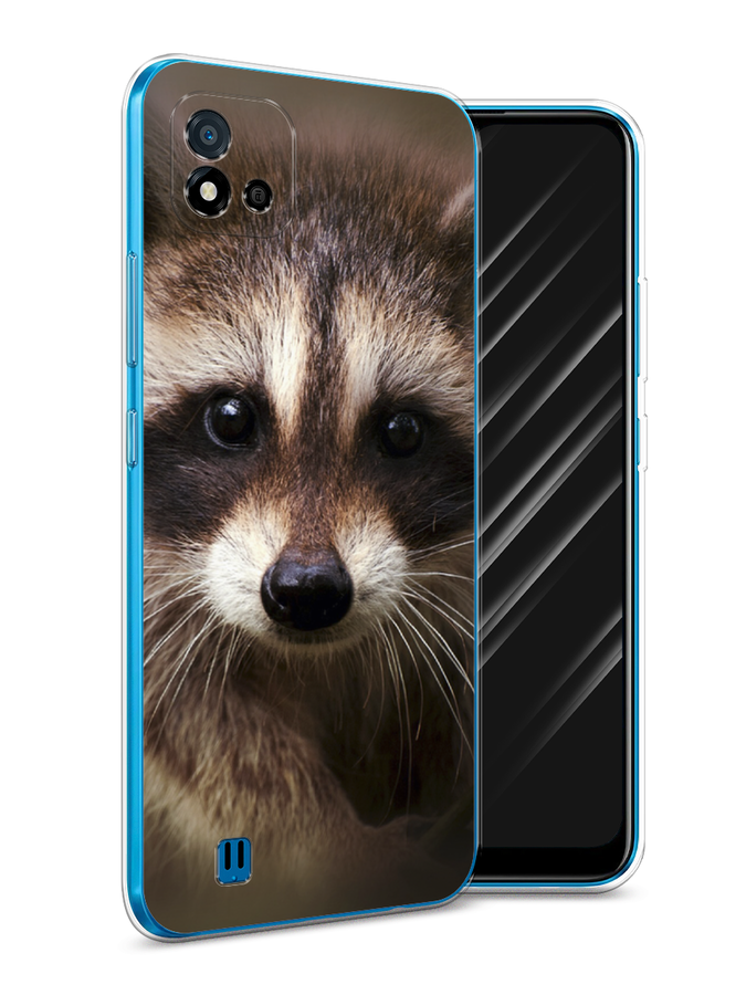 

Чехол Awog на Realme C11 (2021) "Енот", Разноцветный, 257550-1