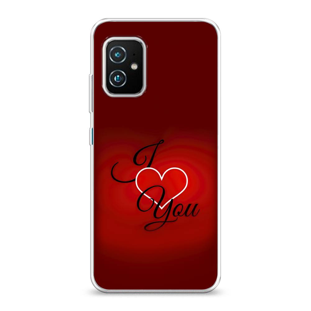 фото Чехол awog "i love you 3" для asus zenfone 8