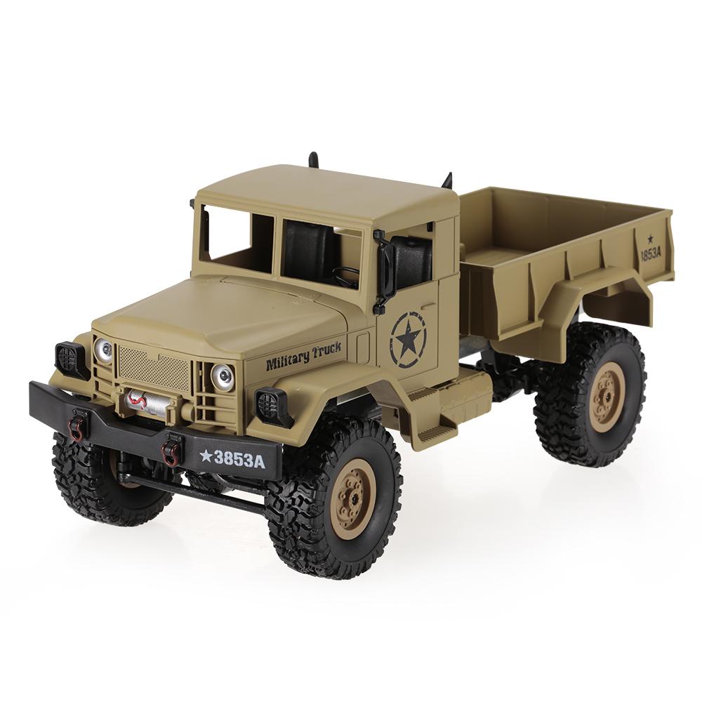 

Радиоуправляемый военный грузовик Heng Long Rock Crawler Army Car 4WD масштаб 1:16 2.4G, 3853A