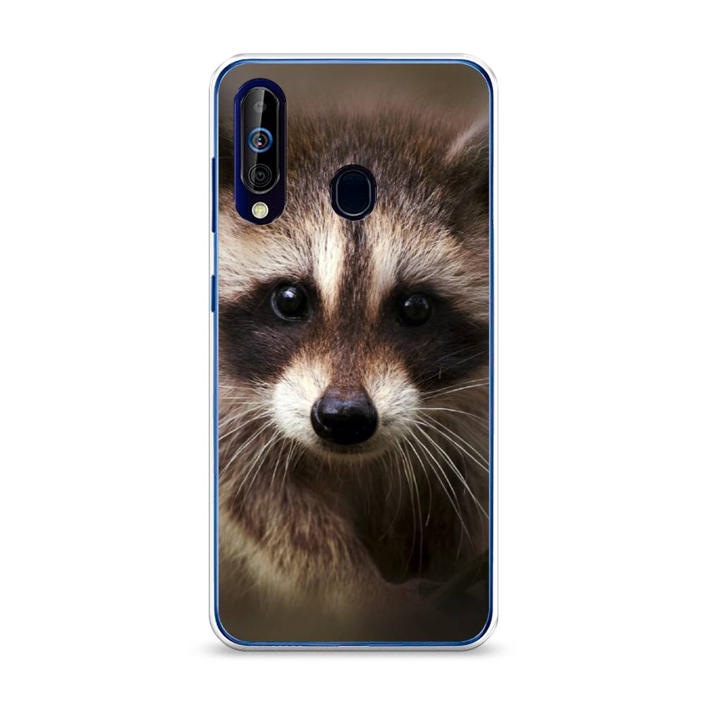 

Чехол Awog на Samsung Galaxy A60/M40 "Енот", Разноцветный, 28250-1