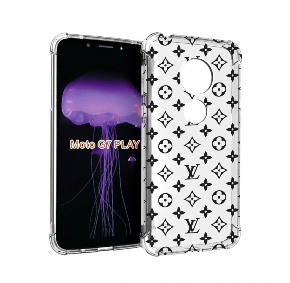 

Чехол MyPads стильный-принт-на для Motorola Moto G7 Play, Прозрачный, Tocco