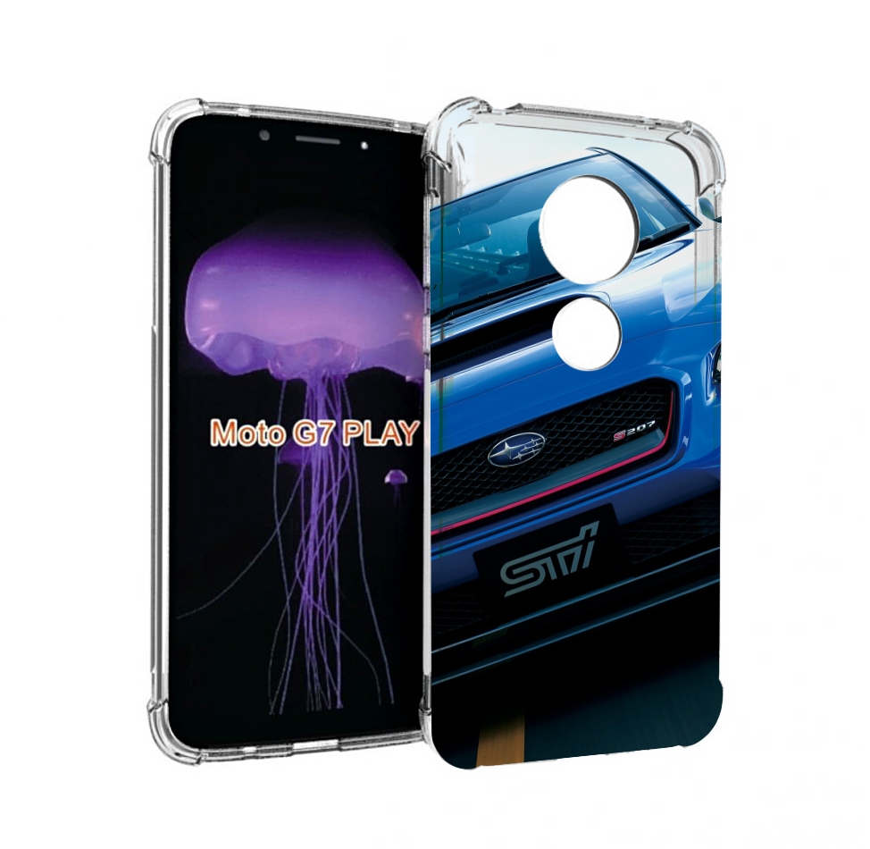 

Чехол MyPads subaru 2 для Motorola Moto G7 Play, Прозрачный, Tocco