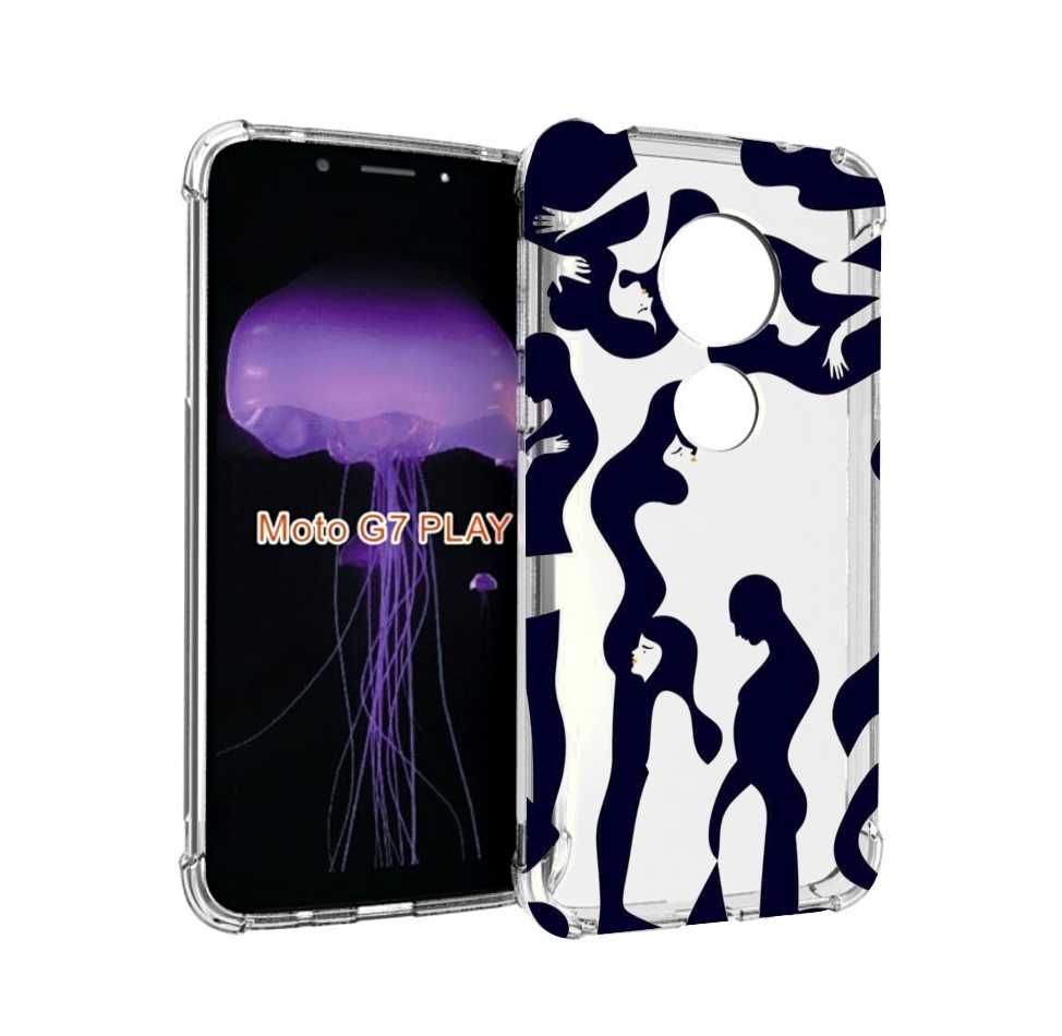 

Чехол MyPads схема-пар для Motorola Moto G7 Play, Прозрачный, Tocco