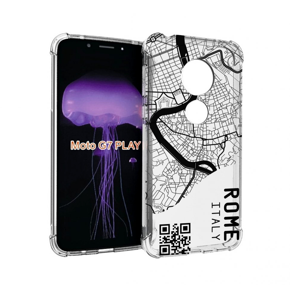 

Чехол MyPads схема-рим для Motorola Moto G7 Play, Прозрачный, Tocco