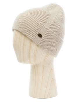 Шапка бини мужская Labbra 01-00041665 бежевая р 57 2200₽