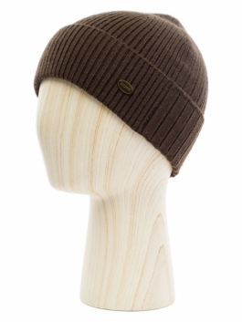 Шапка бини мужская Labbra 01-00041667 коричневая р 57 2200₽