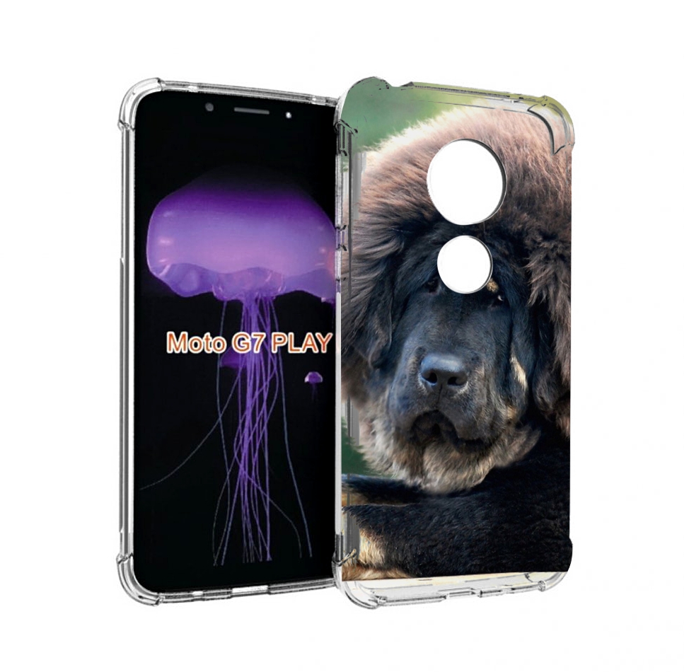 

Чехол MyPads тибетскии мастиф для Motorola Moto G7 Play, Прозрачный, Tocco