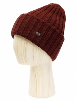 Шапка бини мужская Labbra 01-00041755 бордовая р 57 2730₽
