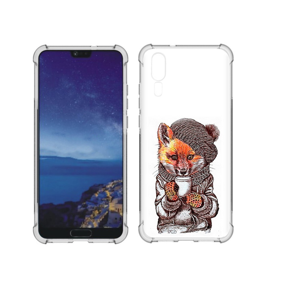 

Чехол MyPads Tocco для Huawei P20 лиса в шапке (PT108006.52.437), Tocco